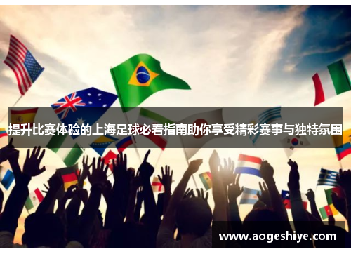 提升比赛体验的上海足球必看指南助你享受精彩赛事与独特氛围