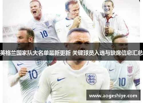 英格兰国家队大名单最新更新 关键球员入选与缺席信息汇总
